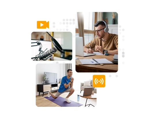 کاربردهای VPS با منابع اختصاصی برای استریم